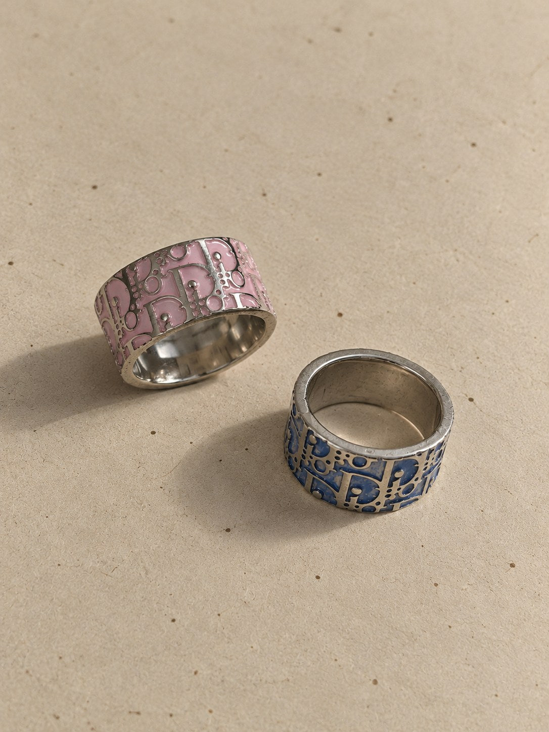 Oblique ring, pink